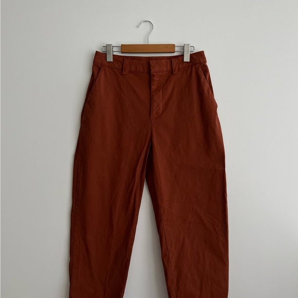 Gap Rust/Terracotta Straight Leg Pants - Picture 4 of 4